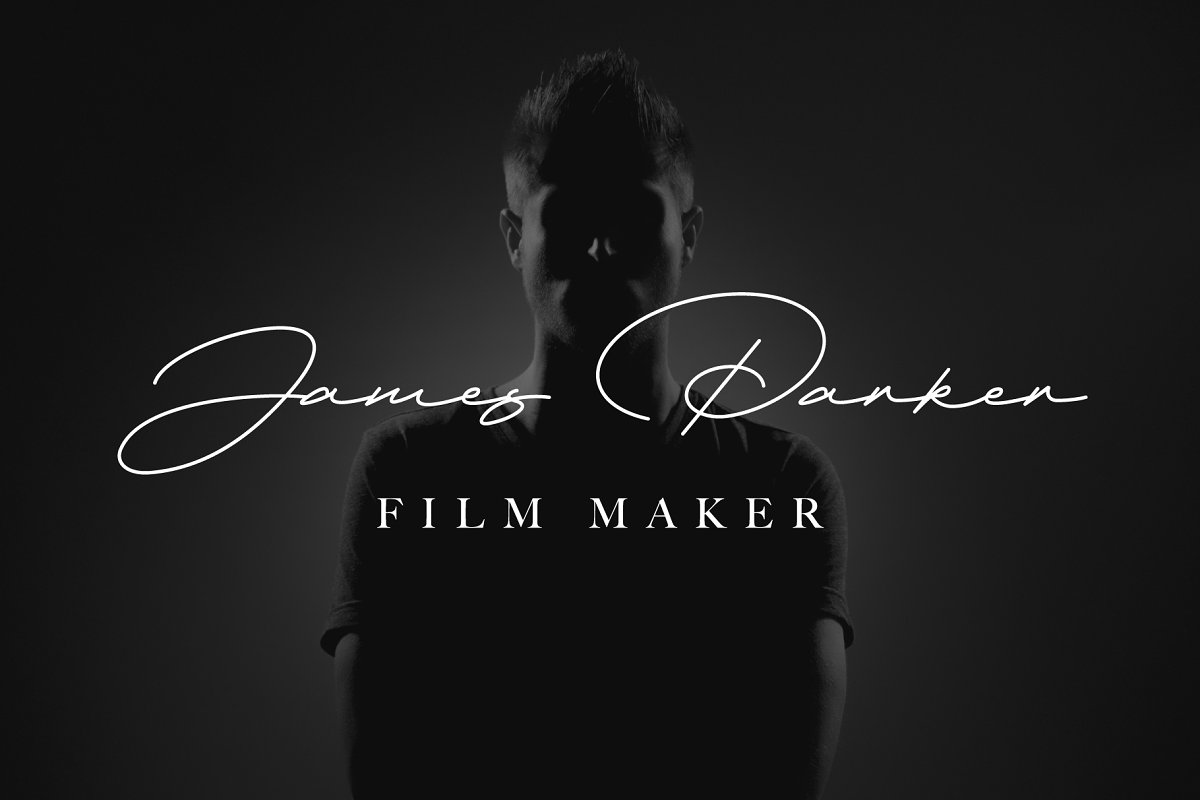 John Hancock A Signature Font