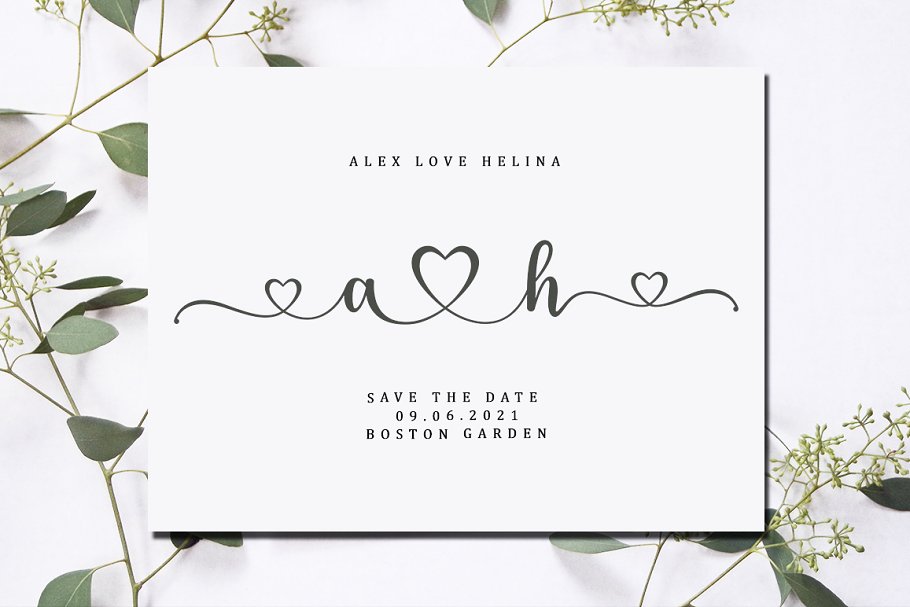 Joseph Meliya Lovely Script Font
