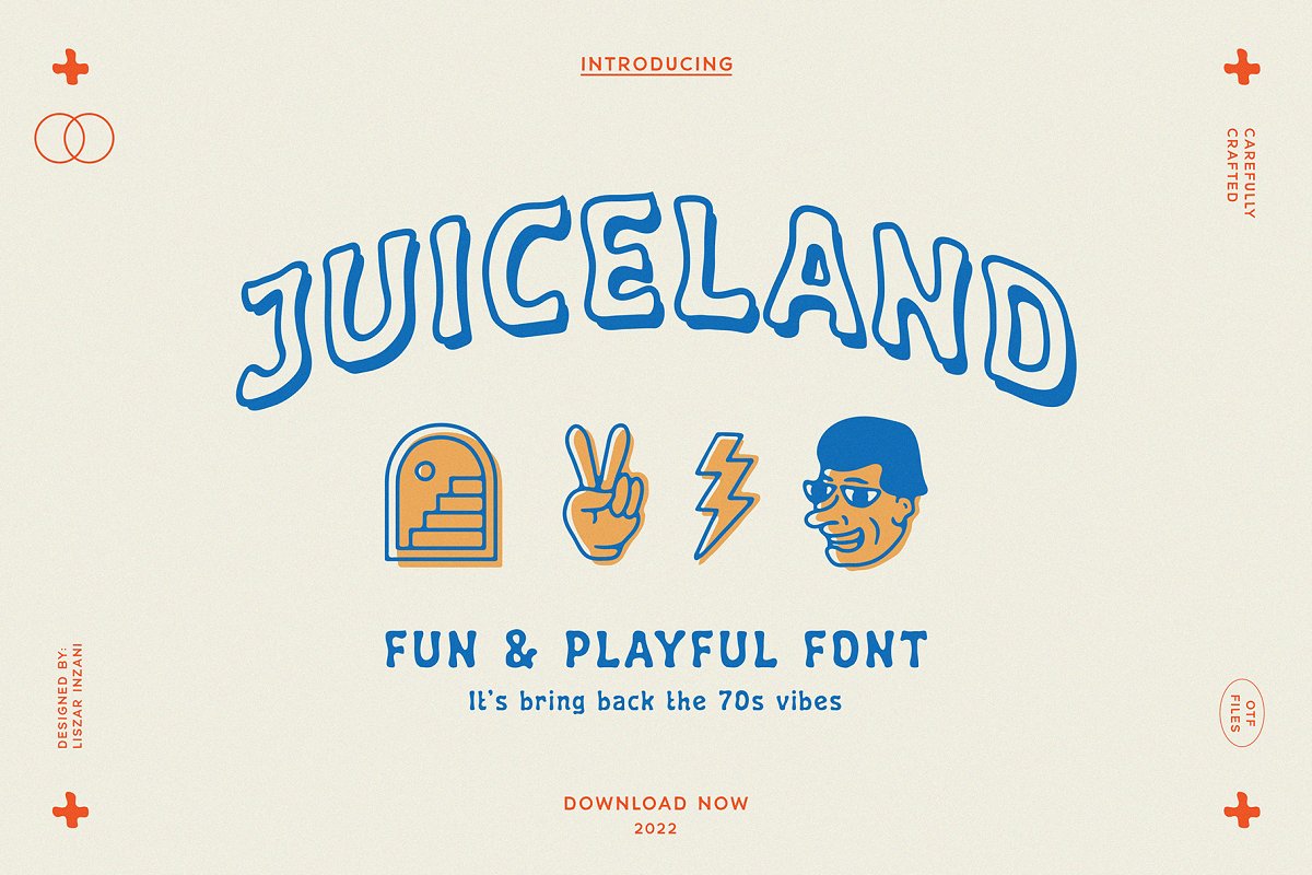 Juiceland | Playful Font Free Download