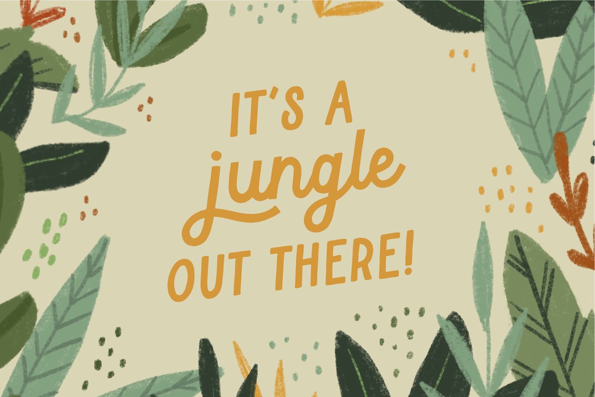 Jungle Giant Duo Font