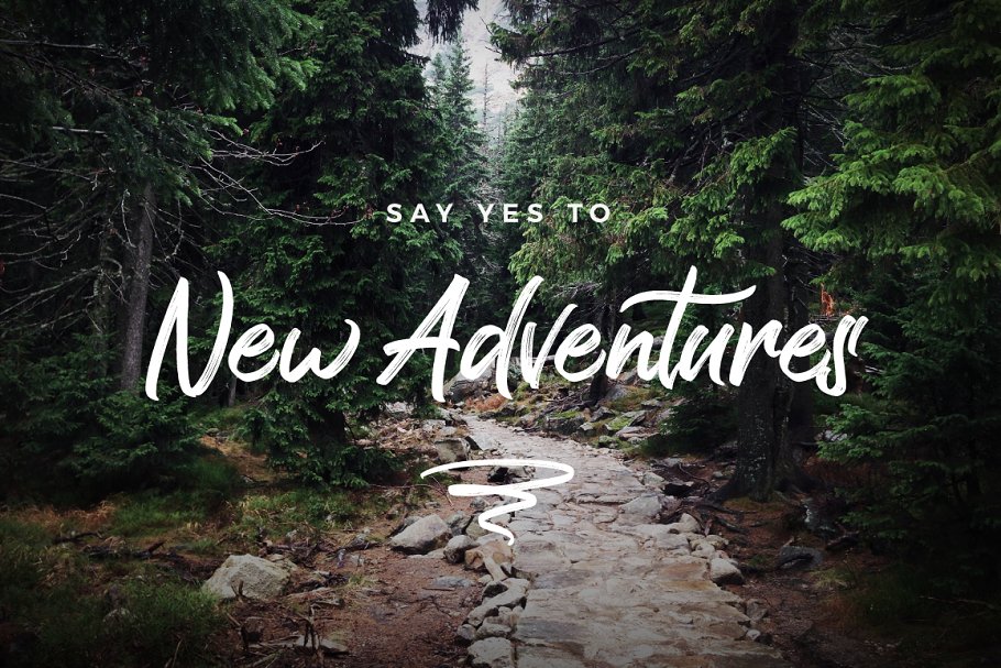 KaiyaLand Brush Font