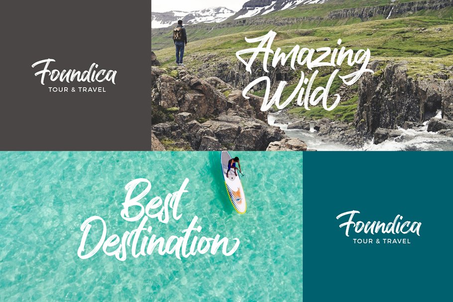 KaiyaLand Brush Font