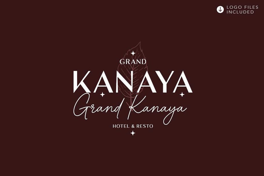 Kalista Duo Logo Font