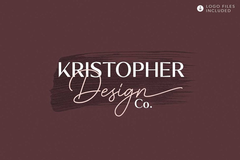 Kalista Duo Logo Font