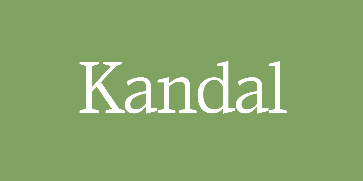 Kandal Font
