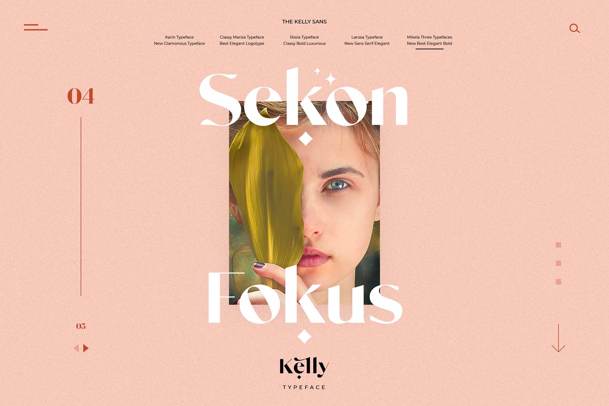 Kelly Classy Sans Serif Font
