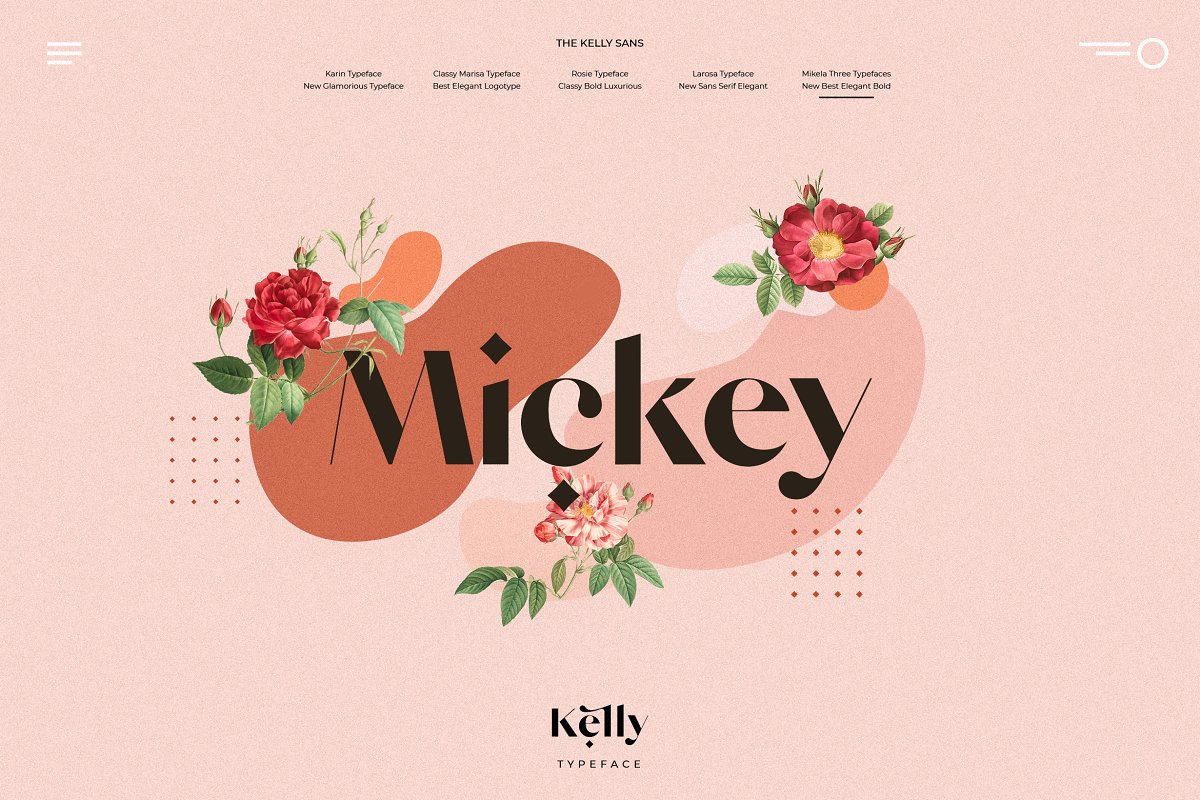 Kelly Classy Sans Serif Font