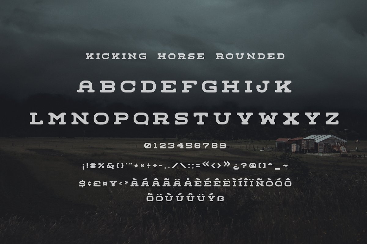 Kicking Horse   4 Font Family Free Download