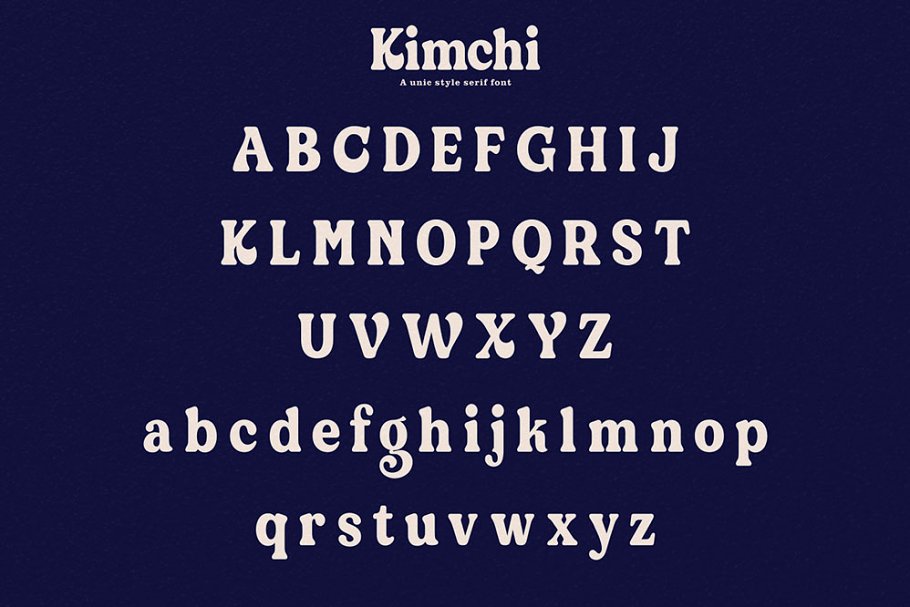 Kimchi style Font Free Download