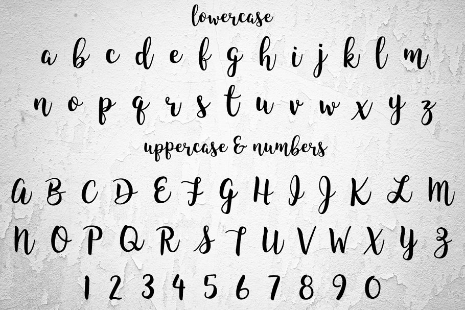 King Basil handmade brush Font