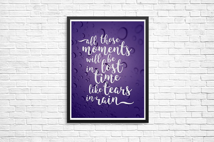 King Basil handmade brush Font