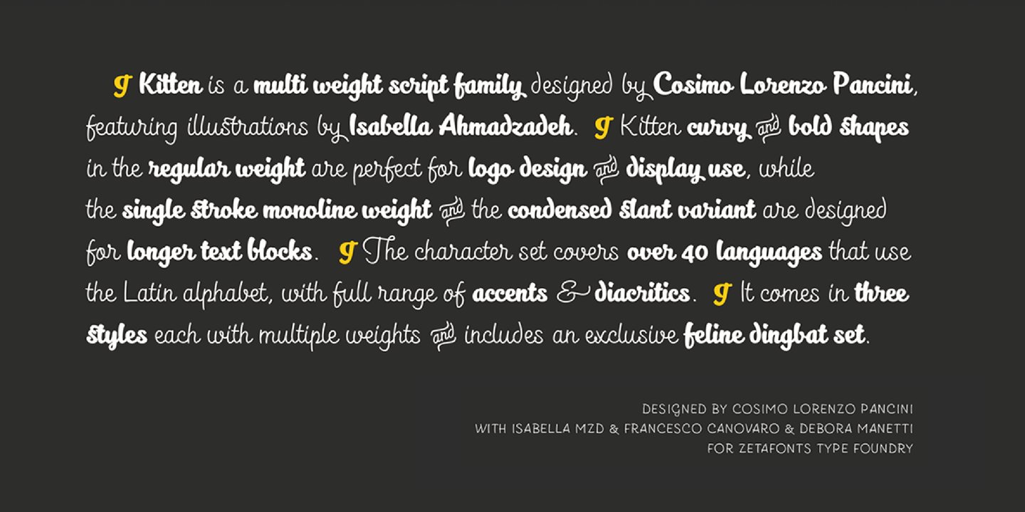 Kitten Font