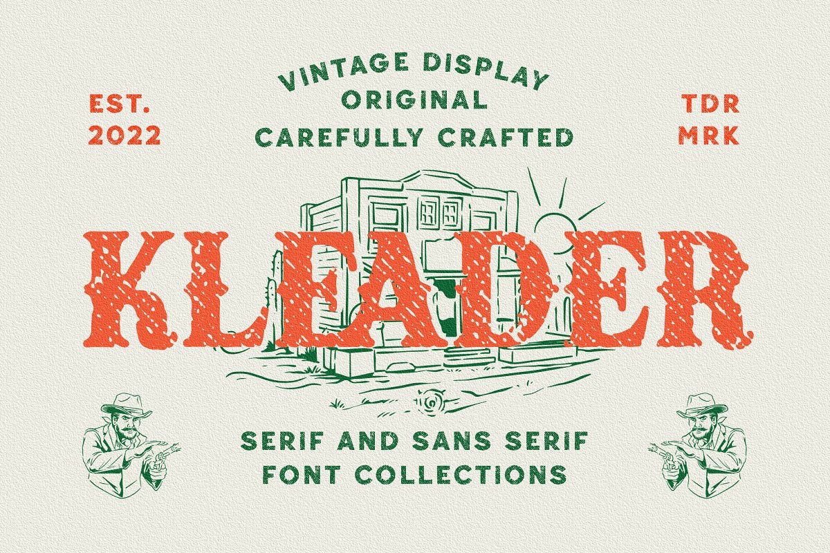 Kleader Display Font Free Download