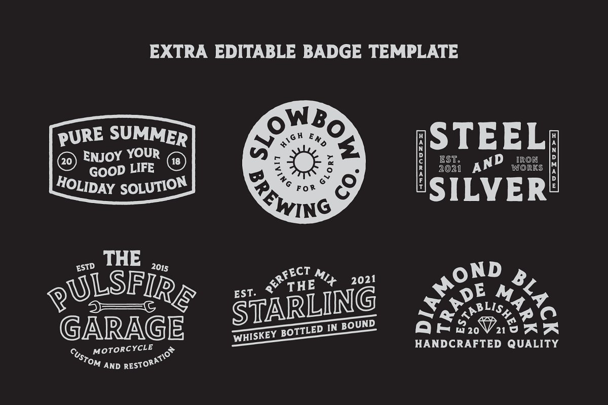 LARSIM Font + Extra Free Download