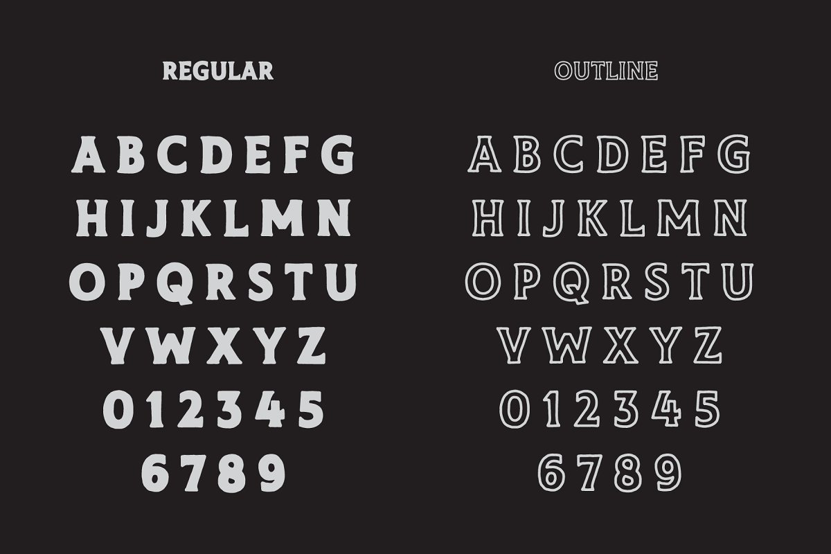 LARSIM Font + Extra Free Download