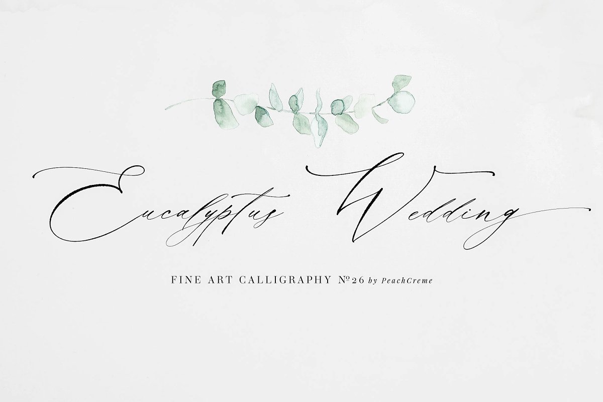 La Bohemia Fine Art Calligraphy Font
