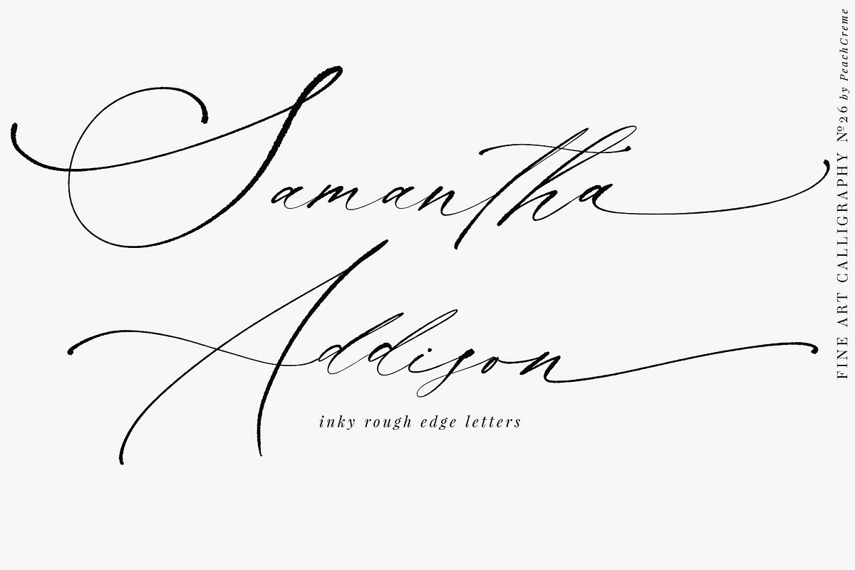 La Bohemia Fine Art Calligraphy Font