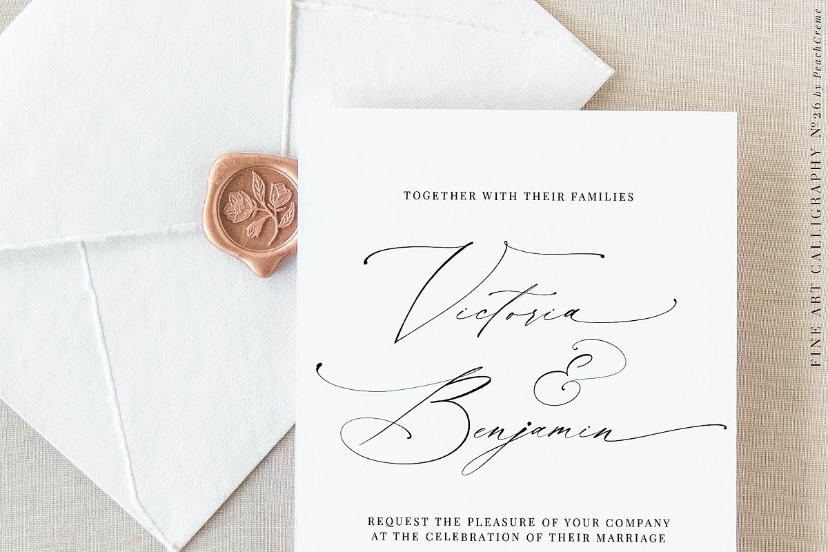 La Bohemia Fine Art Calligraphy Font