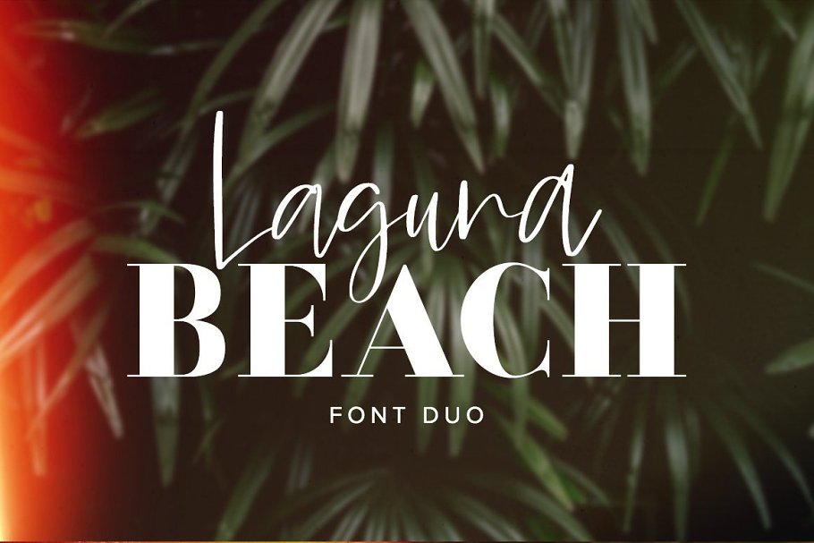 Laguna Beach Duo Font