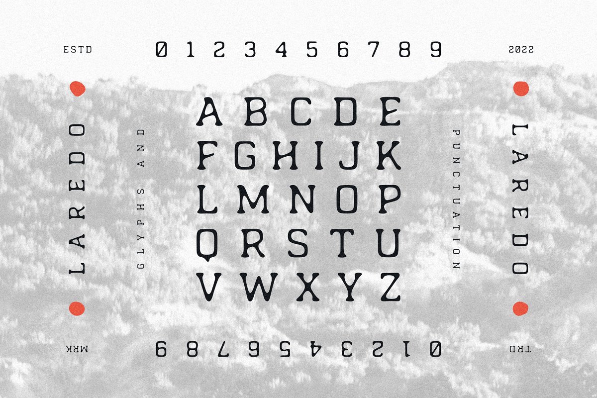 Laredo Typeface Font