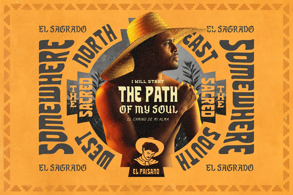 Las Cruces Collection Extras Font