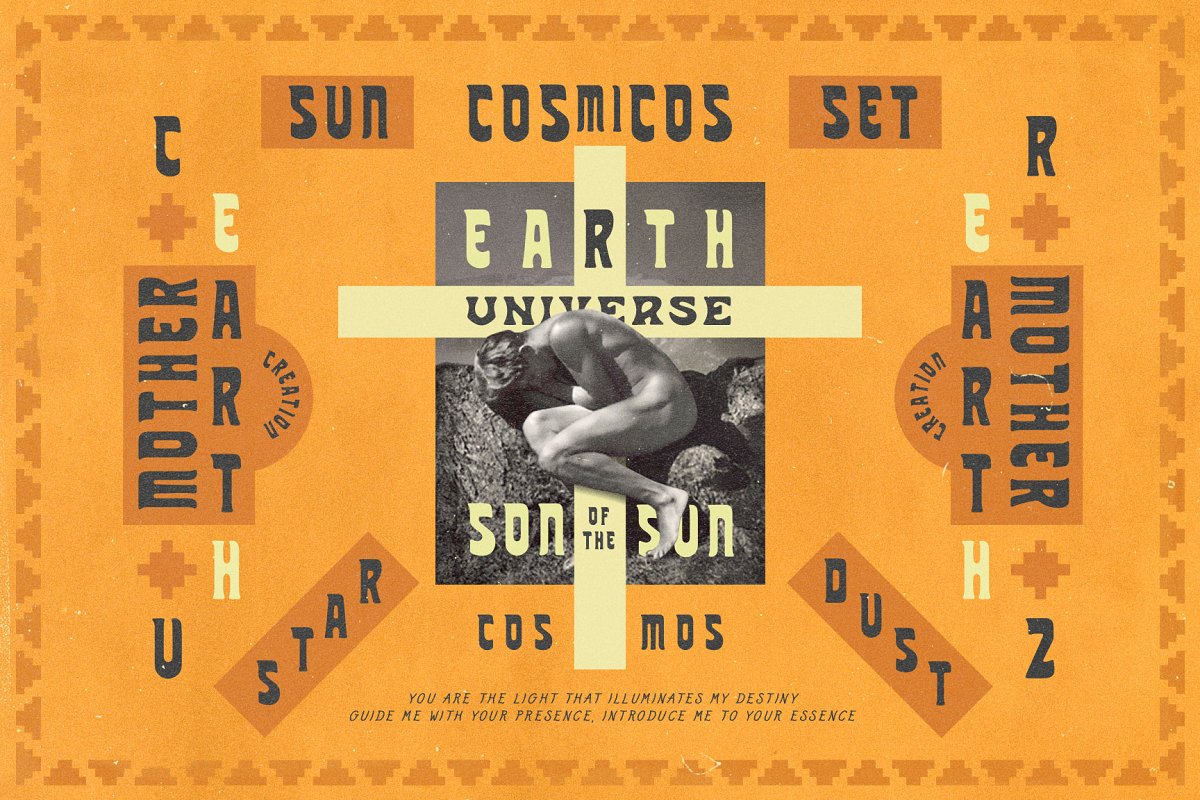 Las Cruces Collection Extras Font