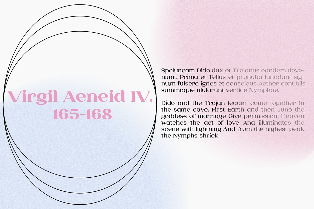 Laviossa Modern Serif Typeface Font