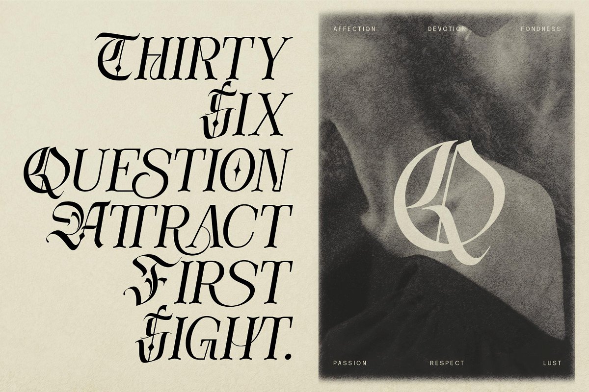 Lavoza typeface Font