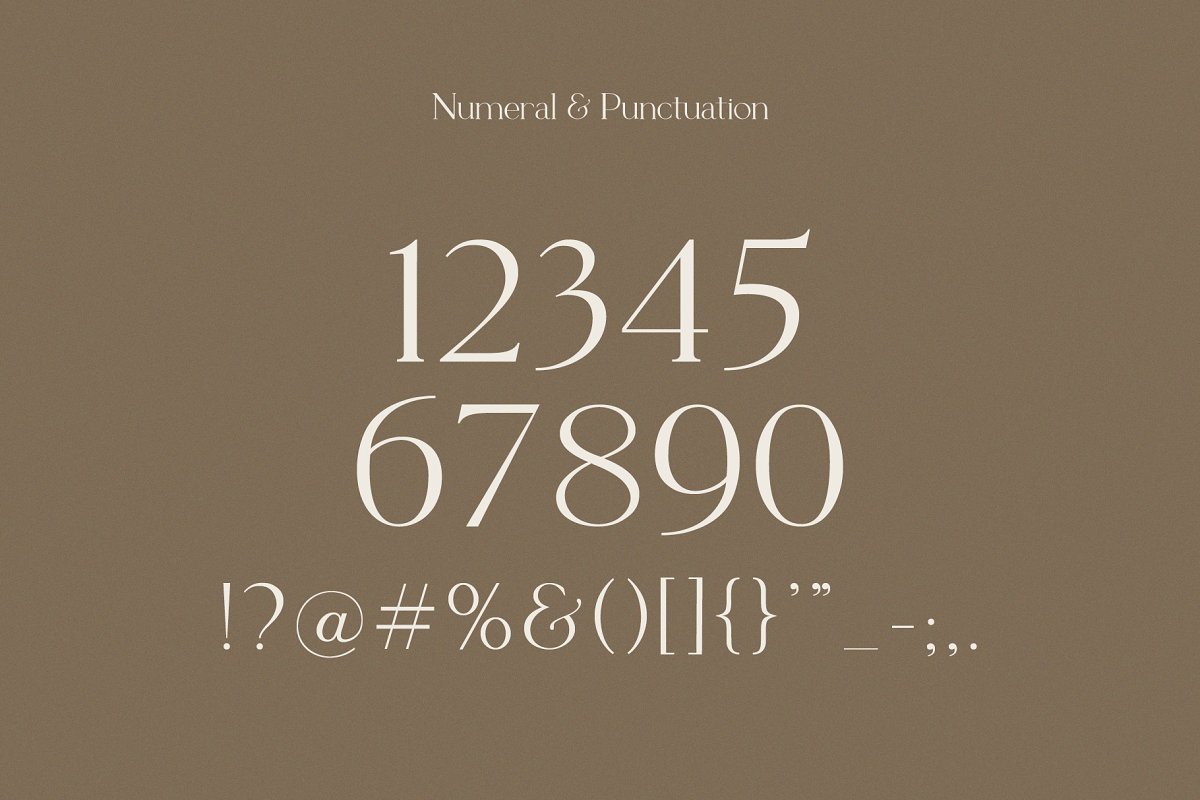 Le Grand Serif Ligature Font