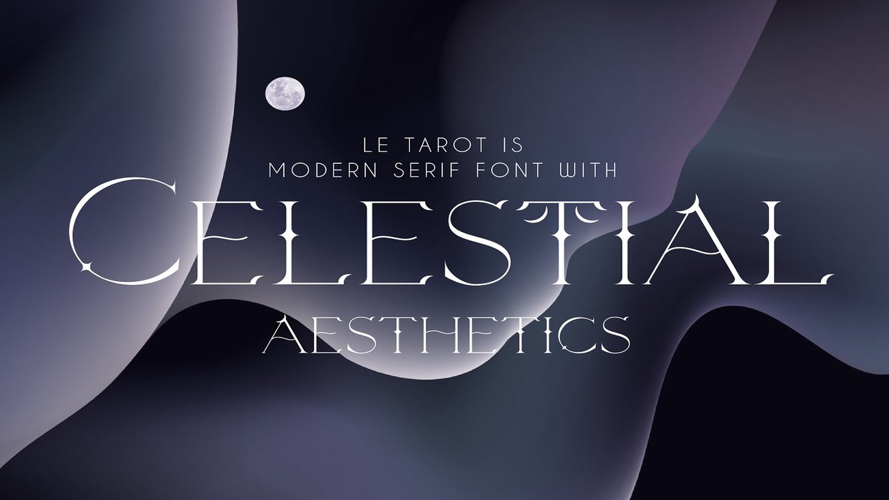 Le Tarot Celestial Serif Font