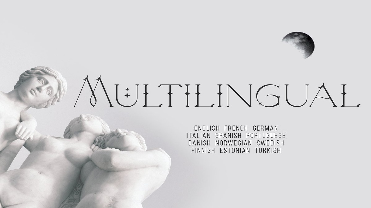 Le Tarot Celestial Serif Font