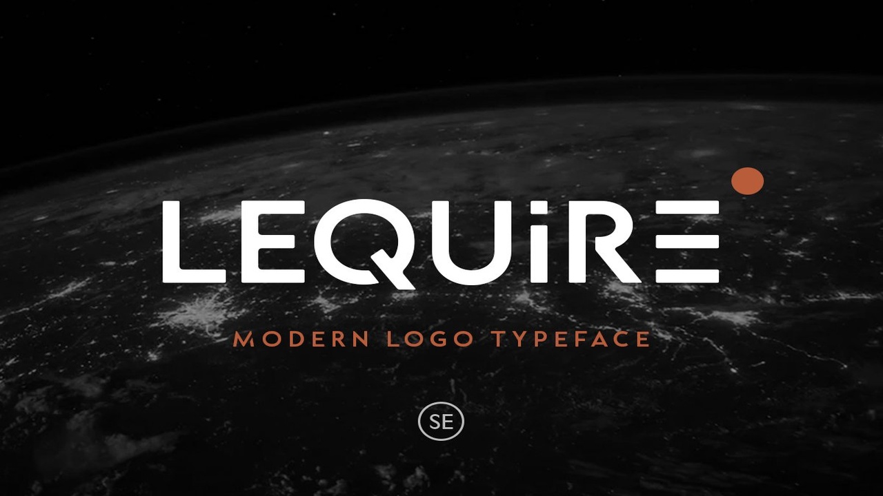 Lequire Modern Logo Typeface Font