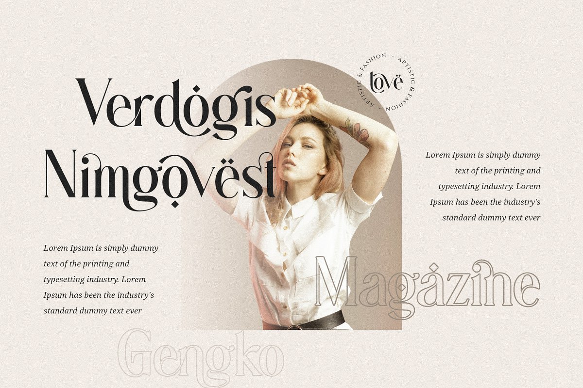 Ligature Font Bundle Free Download