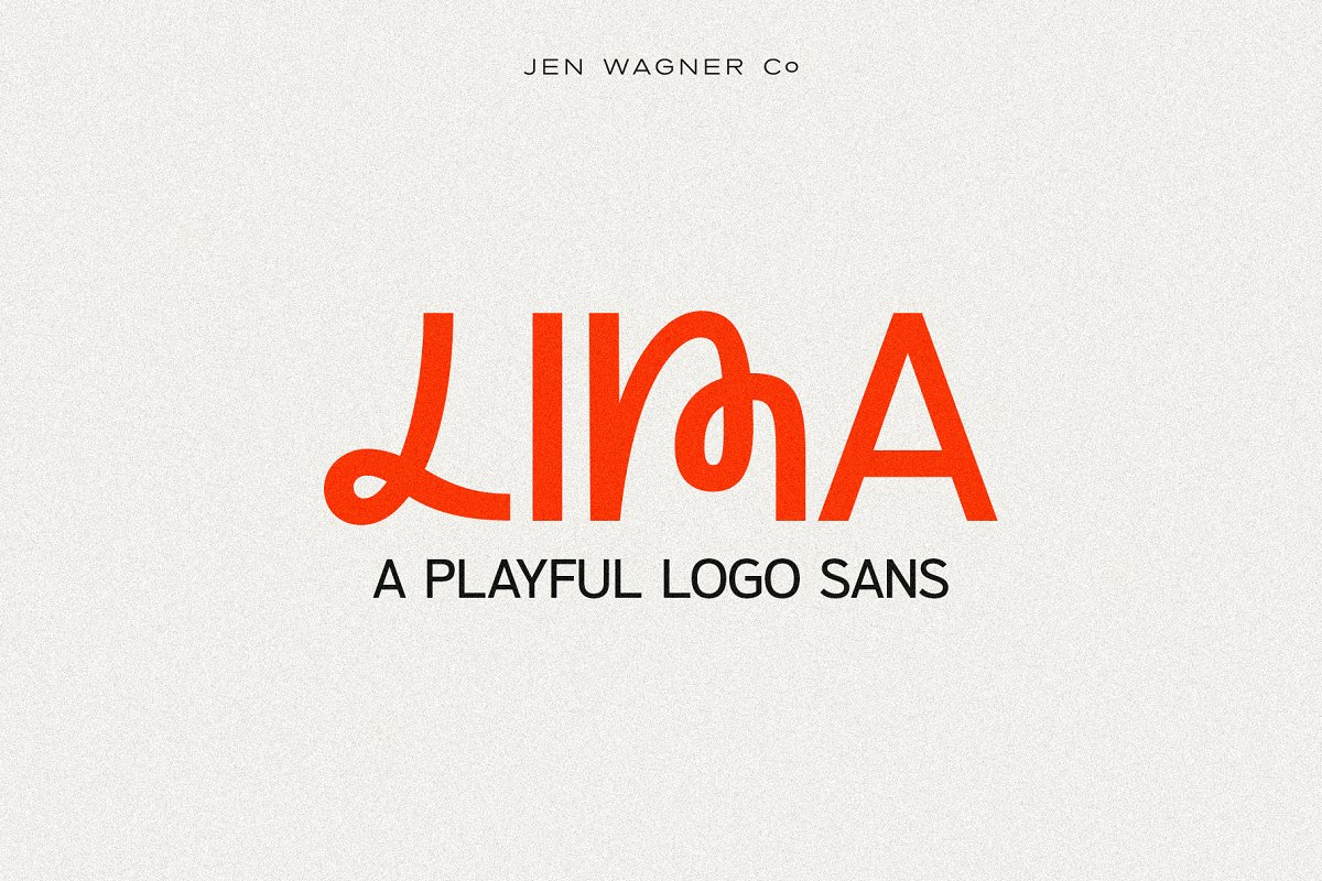 Lima | A Strong & Playful Logo Sans Font Free Download