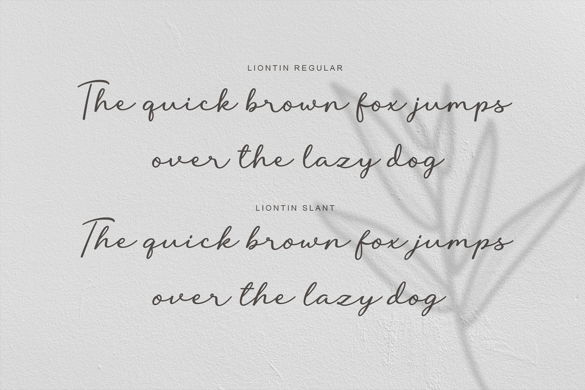 Liontin Font Free Download