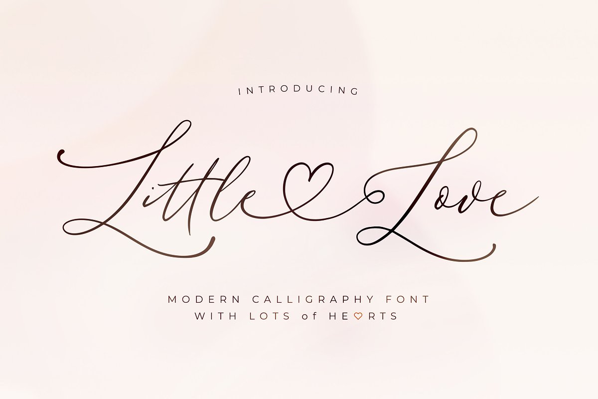 Little Love for Templett & Corjl Font Free Download