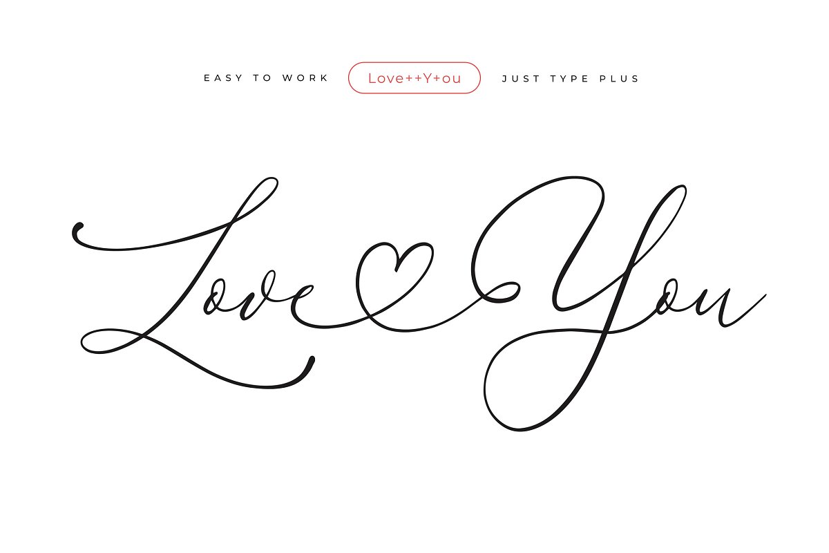 Little Love for Templett & Corjl Font Free Download