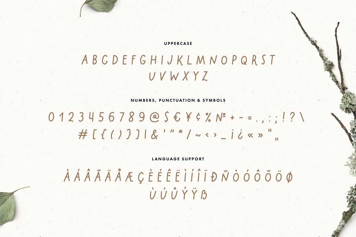 Little poodle Sweet Font