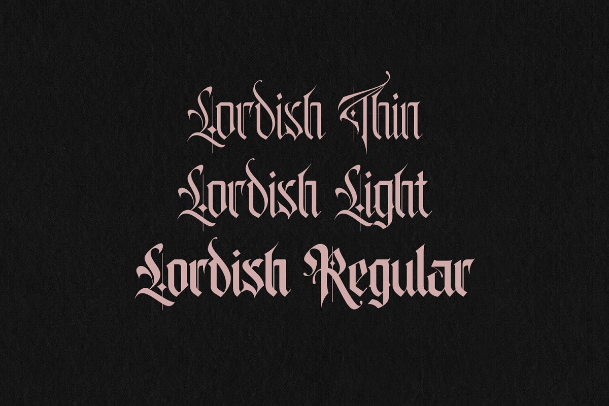 Lordish Font
