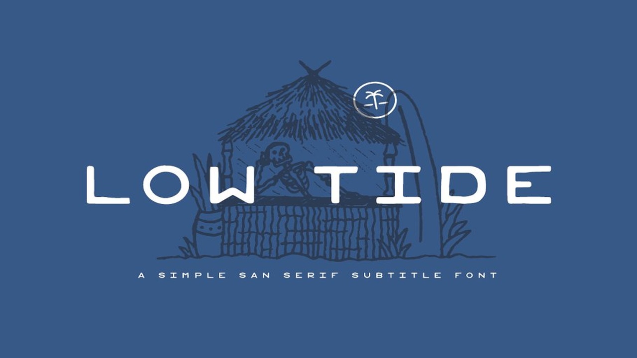 Low Tide Simple San Serif Font