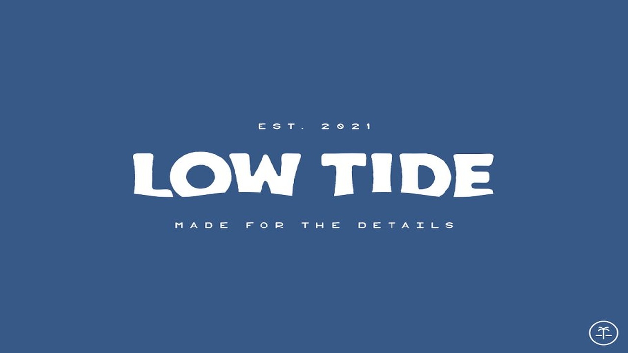 Low Tide Simple San Serif Font