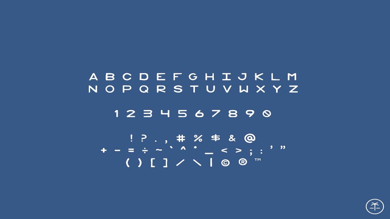 Low Tide Simple San Serif Font