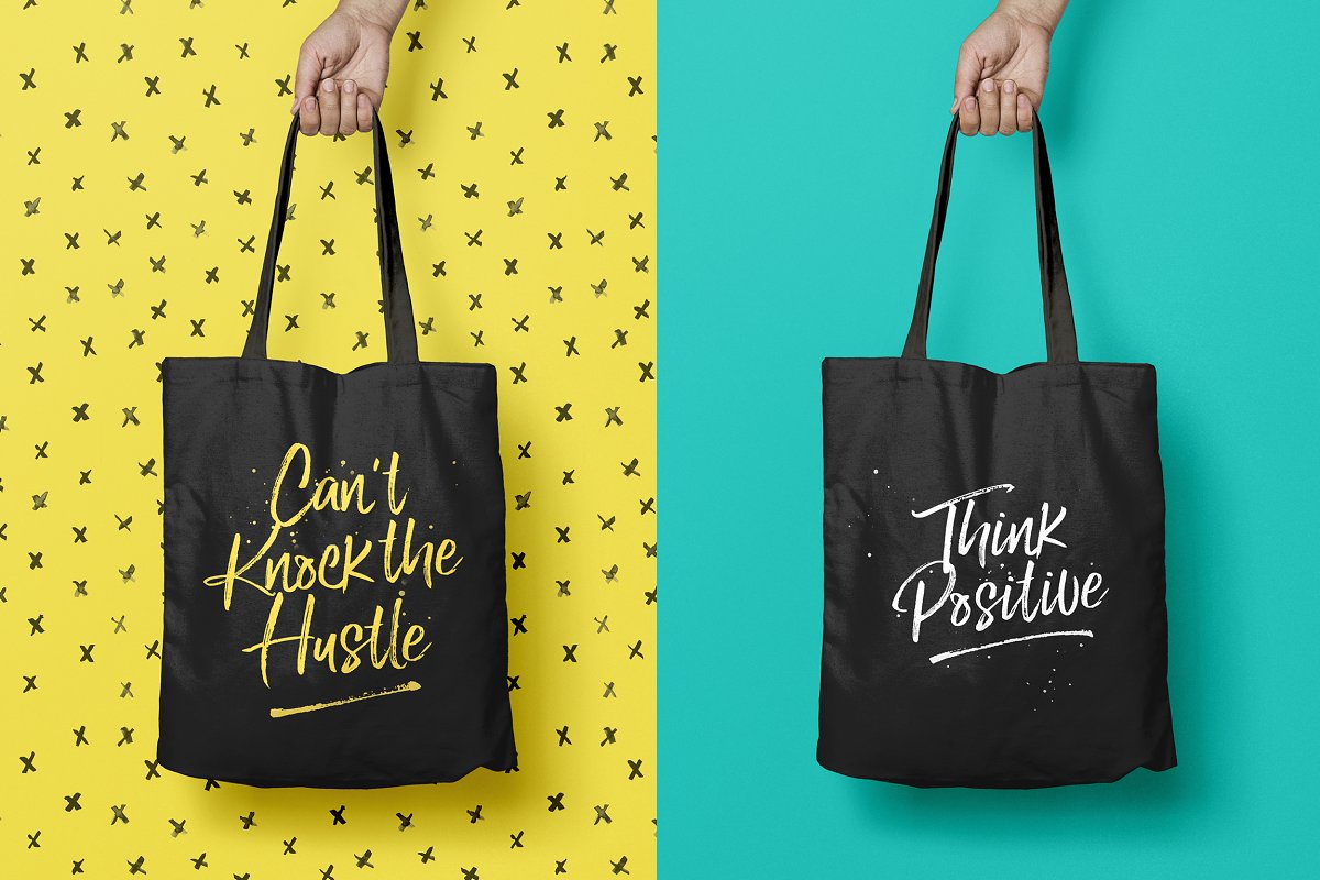 Lucky Fellas Brush Script Extras Font