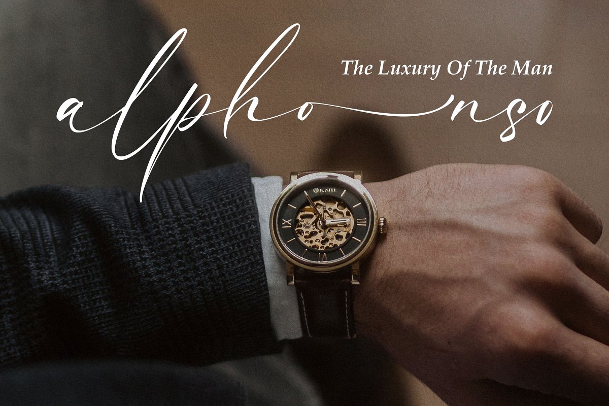 Luxury Modish Modern Calligraphy Font