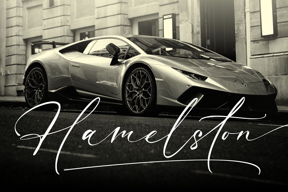 Luxury Modish Modern Calligraphy Font