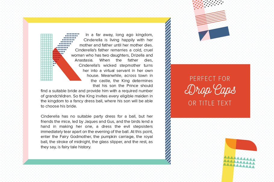 MEMPHIS Type Collection Font