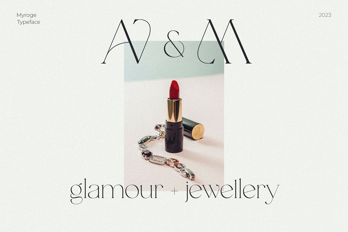 MYROGE elegant & stylish serif Font Free Download