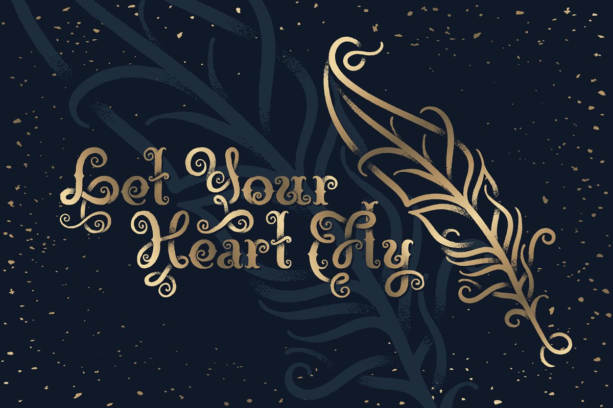 Magic Garden Font & Graphics Free Download