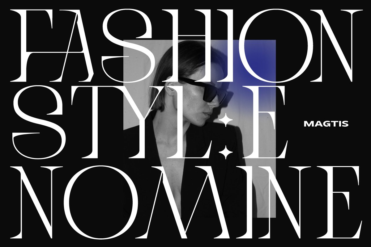 Magtis Display Family Font