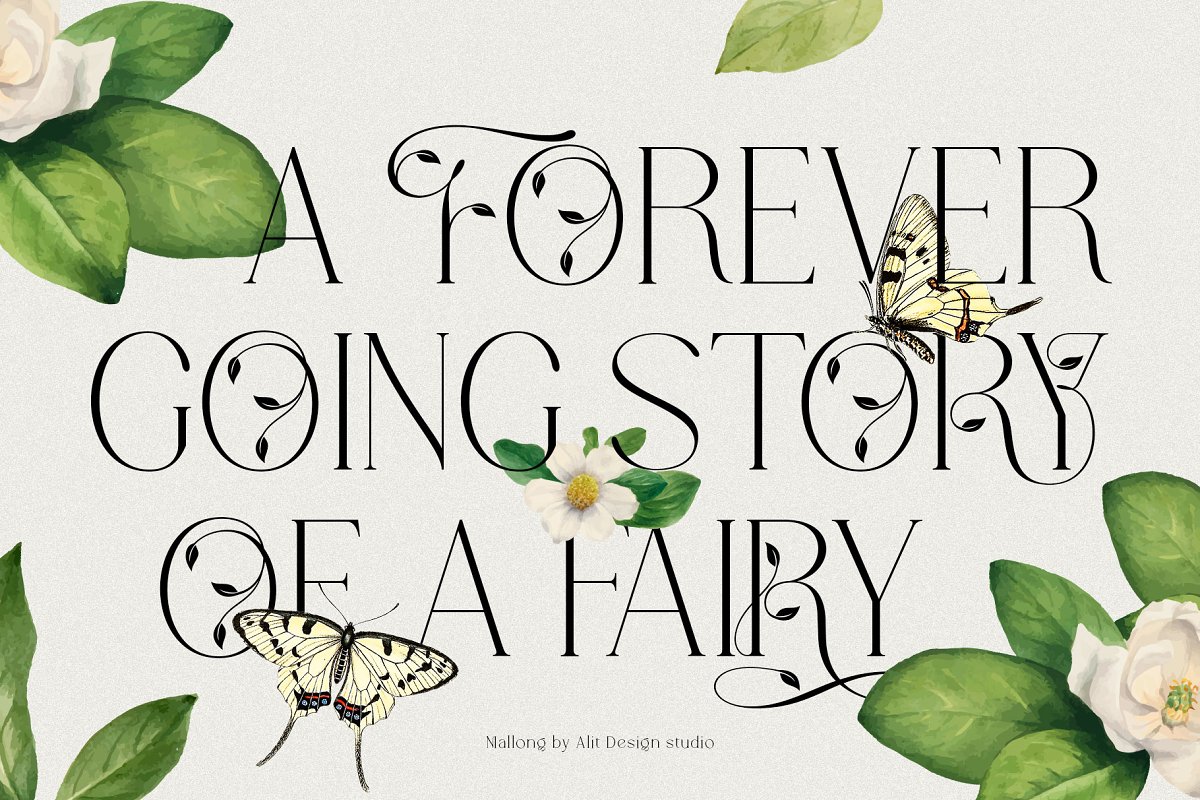 Mallong Typeface Font